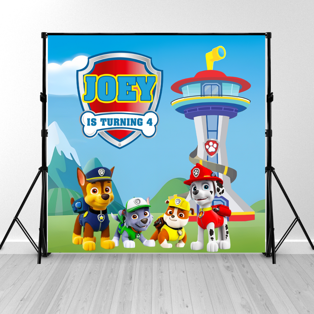 Custom Back Drop