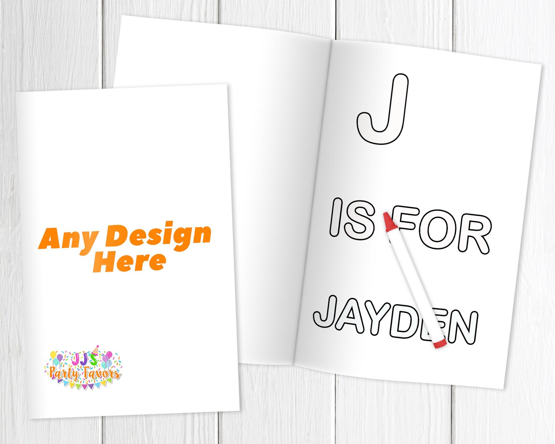 Custom Coloring Books- ANY THEME – Jazz N Jay Creations