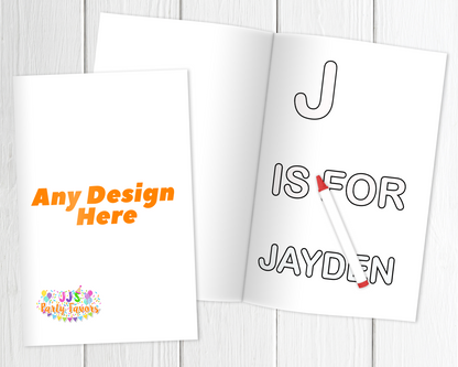 Custom Coloring Books